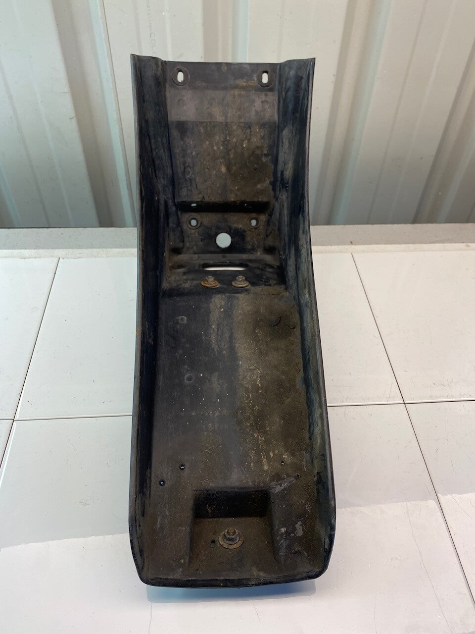Kawasaki GPZ250 GPZ305 - Rear Fender Guard Reg License Plate Holder 35023-1059