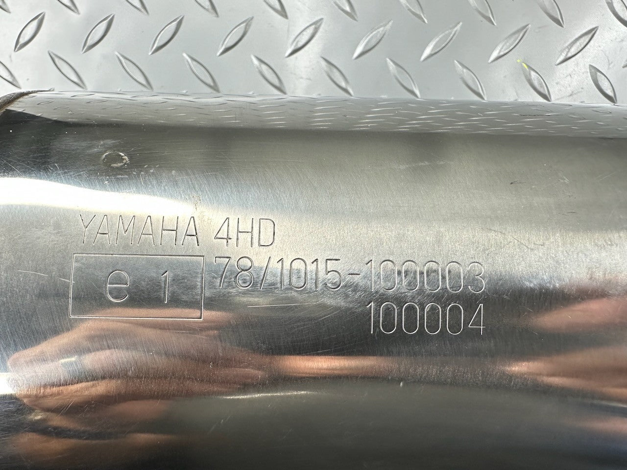 Yamaha YZF-750R YZF-750SP 4HD OEM Exhaust Pipe