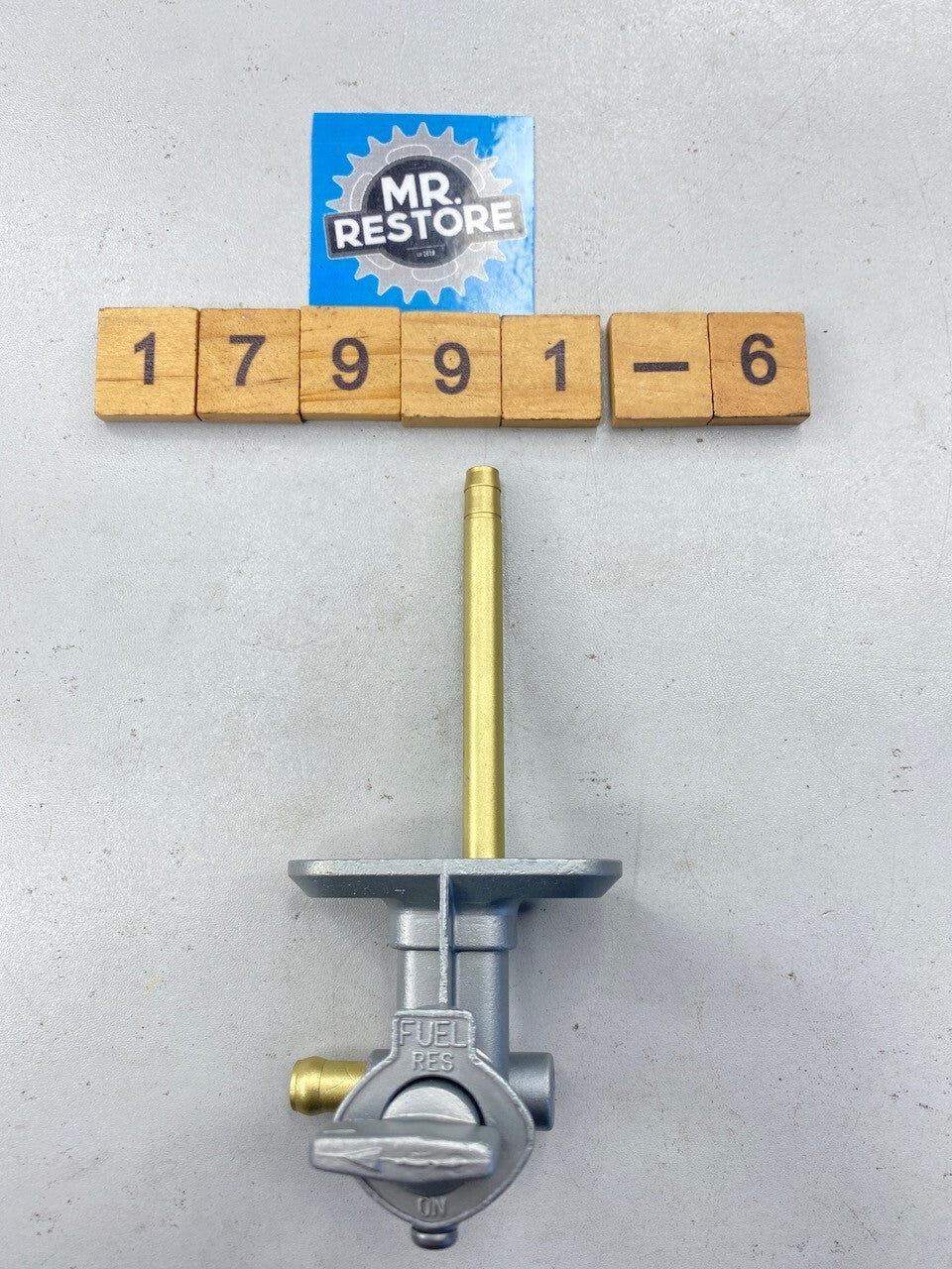 Suzuki RGV250 OEM Fuel Tap Cock Assy - Vapour Blasted