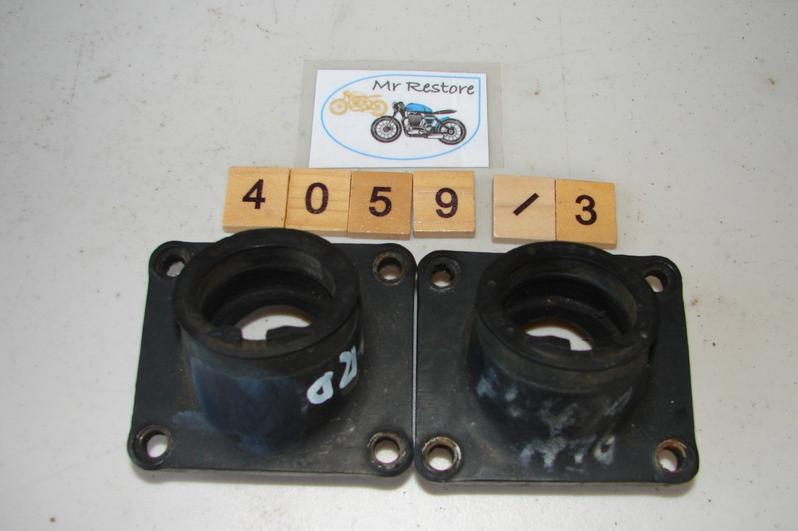 Yamaha RD400 RD350 RD250 Inlet Manifoilds (pair)