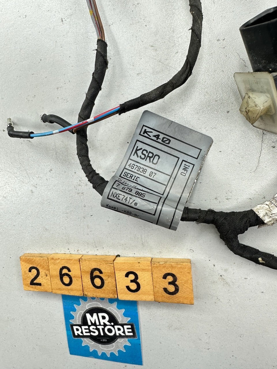 BMW K1200S '03-08' Rear Indicator Loom Wire Harness 7679884