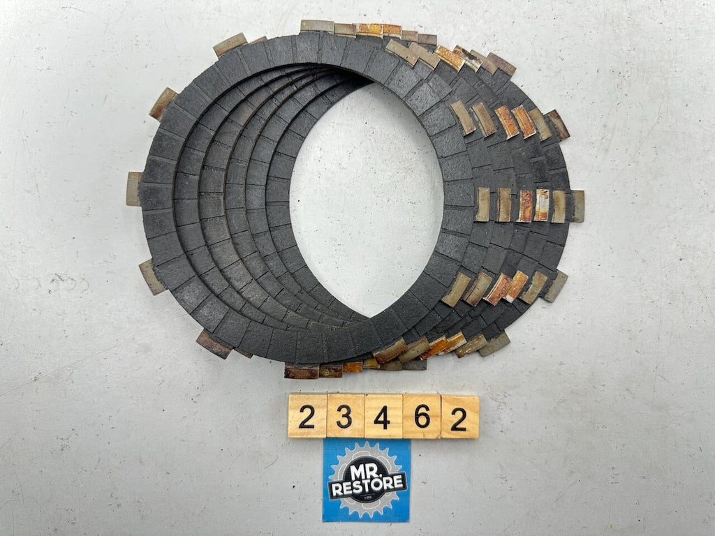 Yamaha XS650 XS1100 R1 XJ1100 XJR1300 TX750 Clutch Friction Plate Set of 6