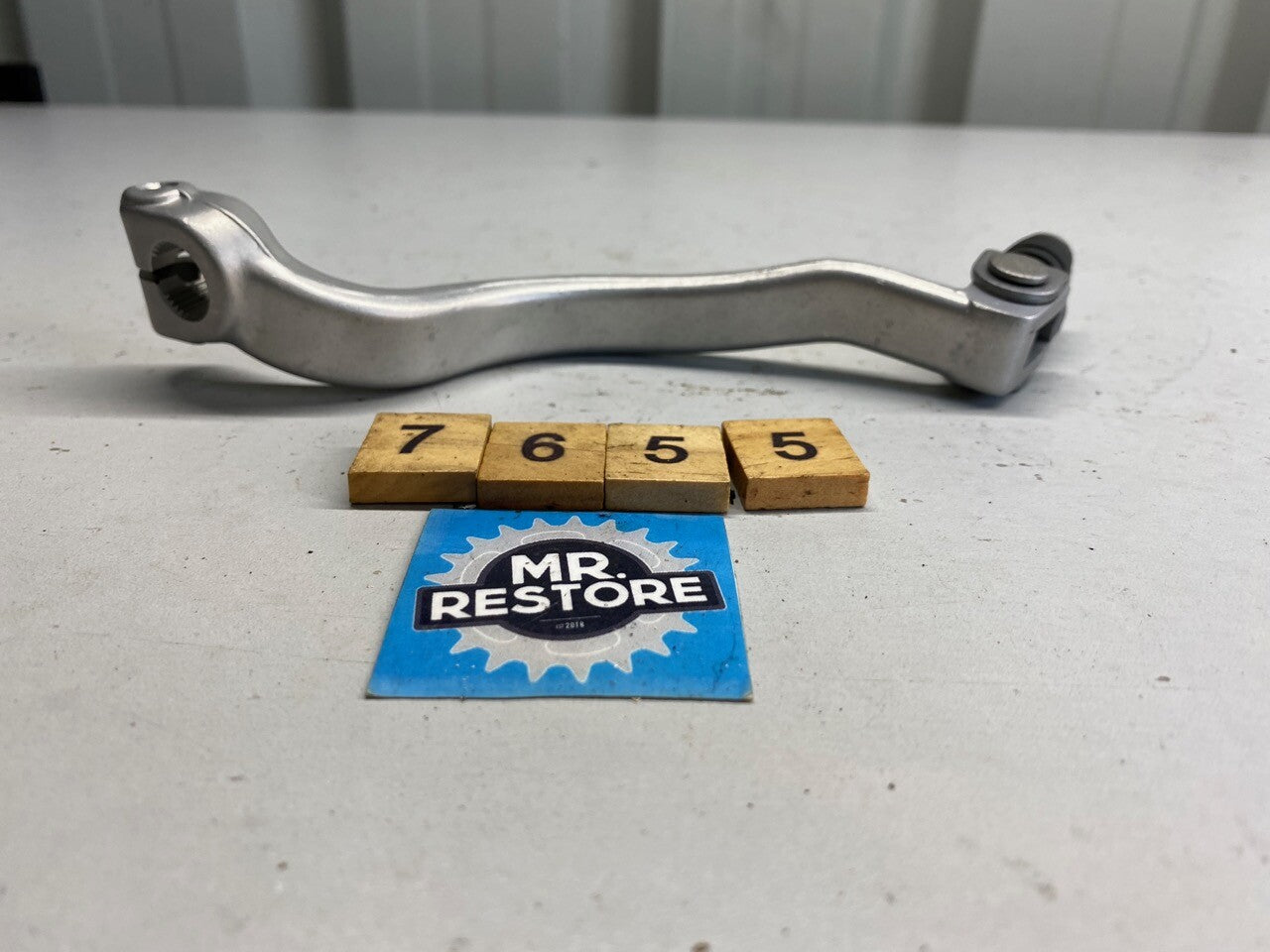 Suzuki RM125 Gear Selector Lever Pedal - Vapour Blasted