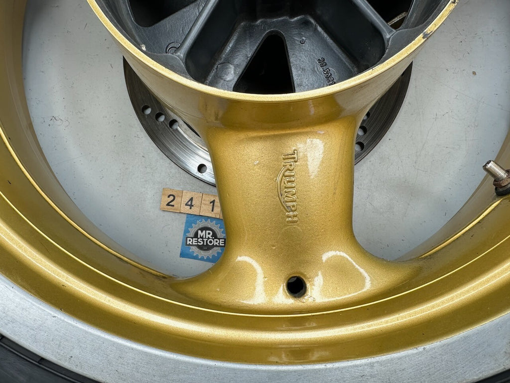 Triumph Speed Triple T300 - 17 x 5.50 Rear Wheel in VGC