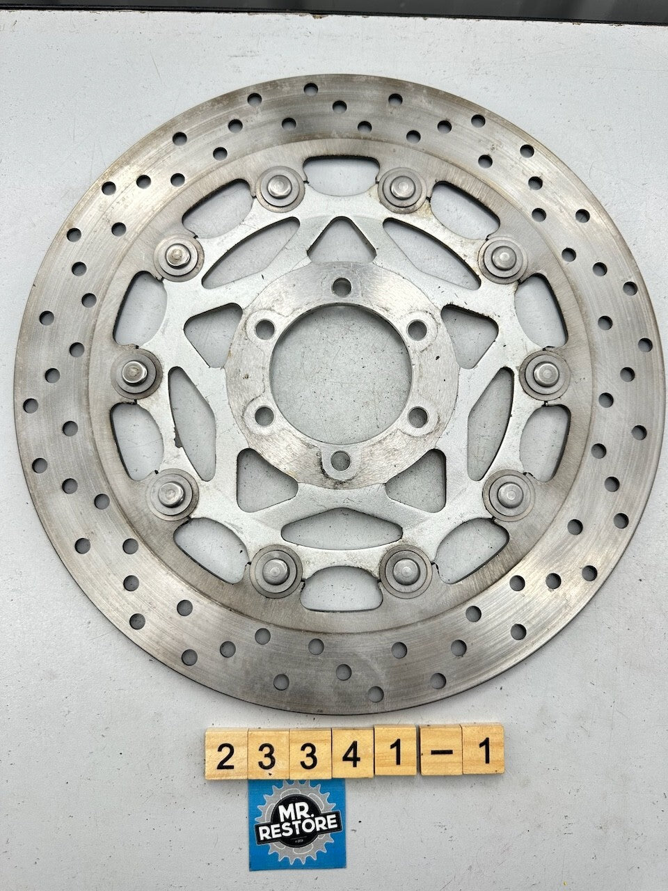 Yamaha FJ1200 FZR600 FZR500 FZR400 TDM850 OEM Front Brake Disc 3HE-2581T