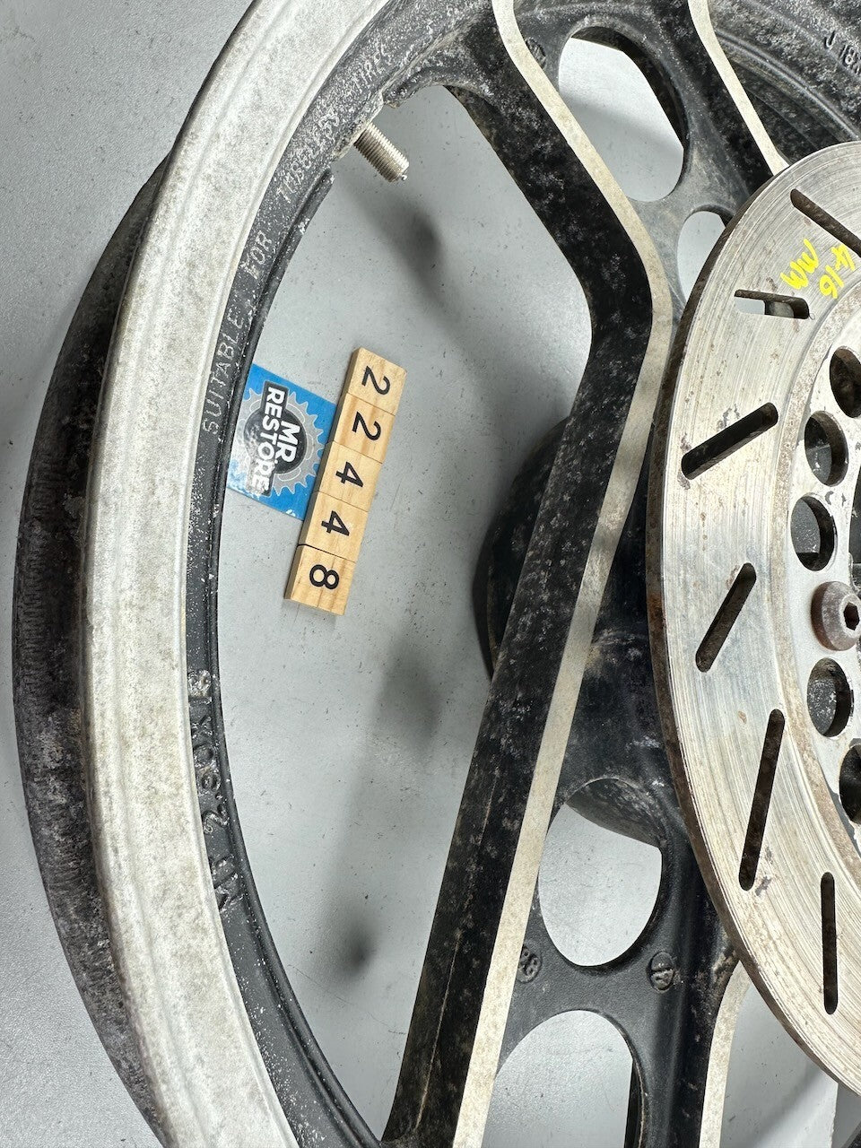 Yamahas RZ250 RZ350 Rear Wheel 18 x 2.50 (R-30)
