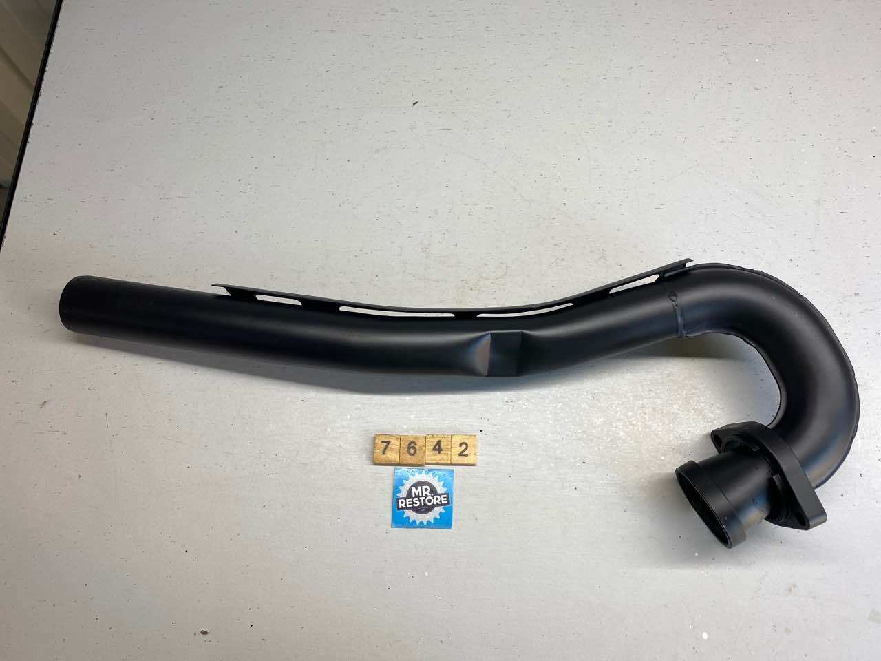 Kawasaki KL600R Exhaust Header & Guard - Painted Stainless Steel KHI E014 - OEM