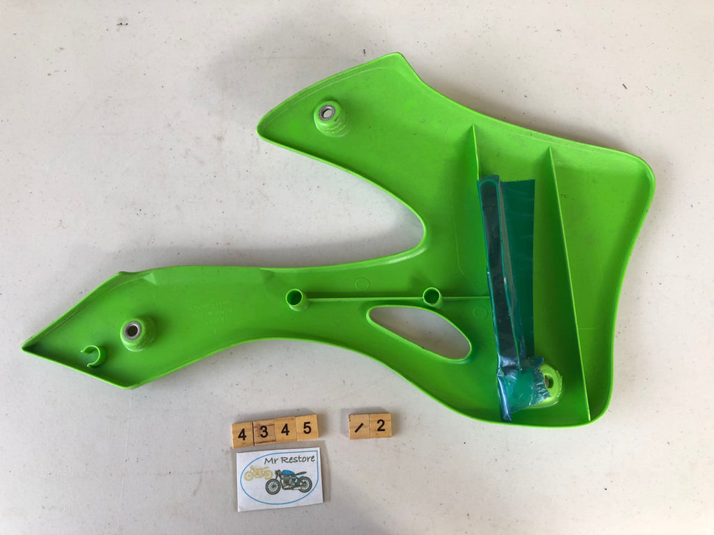 Kawasaki KX125 KX250 L/H Engine Shroud (2 available) 49089-1140 Genuine OEM VMX