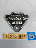 Honda CB DOHC 450 Genuine Vintage Motorcycle Badge