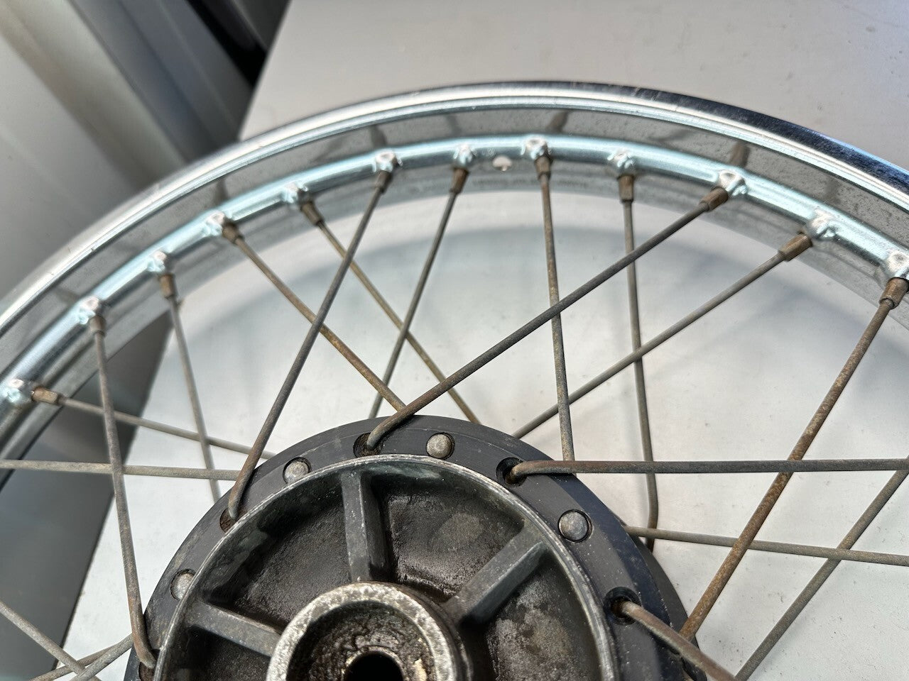 Suzuki TS125 1.60 x 18" OEM Takasago Rear Wheel
