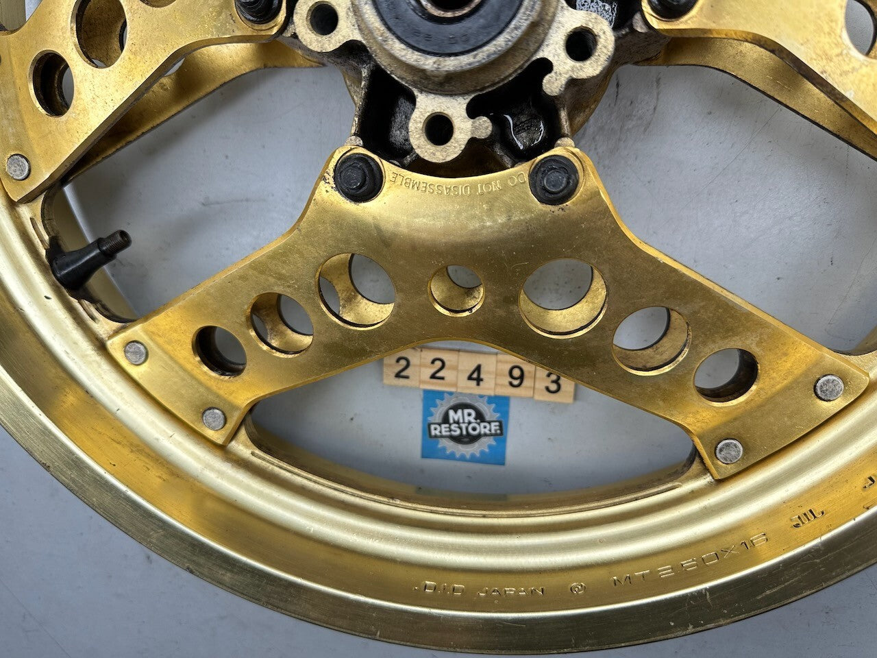 Honda VF750 Front Wheel 16 x 2.50 (Stamped April 1983)