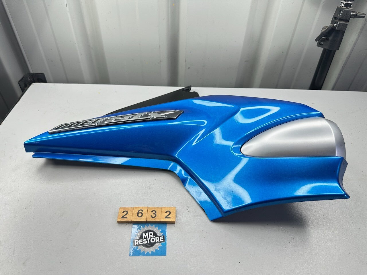 Yamaha XJR1300 OEM Blue Left Side Panel Cover Fairing