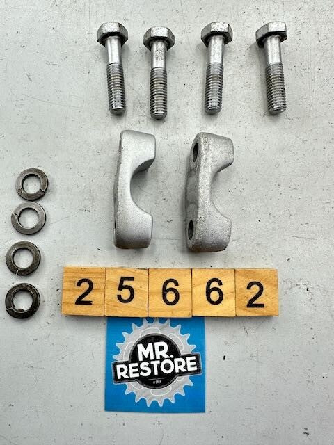 Yamaha TY250 RD400 YZ400 YZ250 DT400 DT250 TT500 Handlebar Clamps OEM