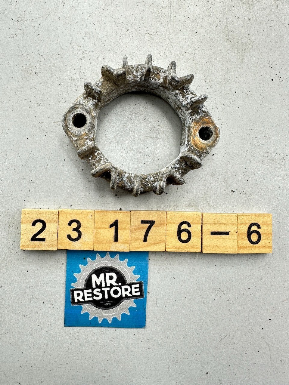 Yamaha XJ900 Diversion XJ700 OEM Exhaust Ring Nut Flange 31A-14612