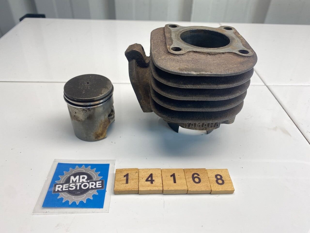 Yamaha CY50 Jog 3KJ Zuma & YA50 - Cylinder & Piston @40.50mm OEM - 3KJ-11311-10