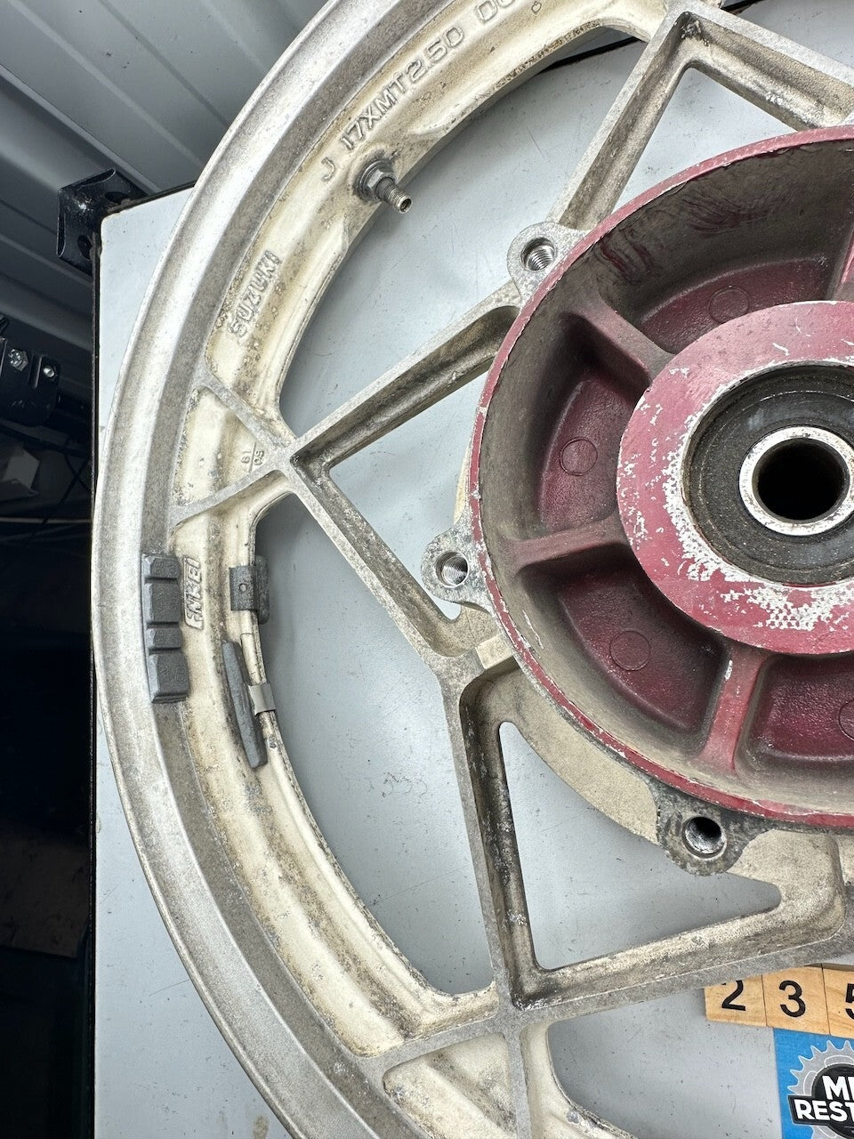 Suzuki GS650 Katana Rear Wheel 17x2.50
