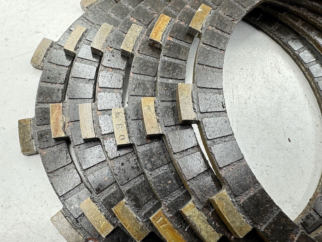 Honda CBX750 VT800 VT750 VF1000 VF750 CB750 etc. OEM Clutch Friction Plate x6