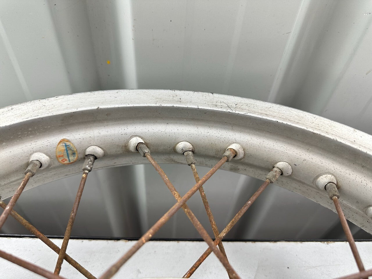 Honda XL350 OEM D.I.D Rear Wheel 18 x 2.15