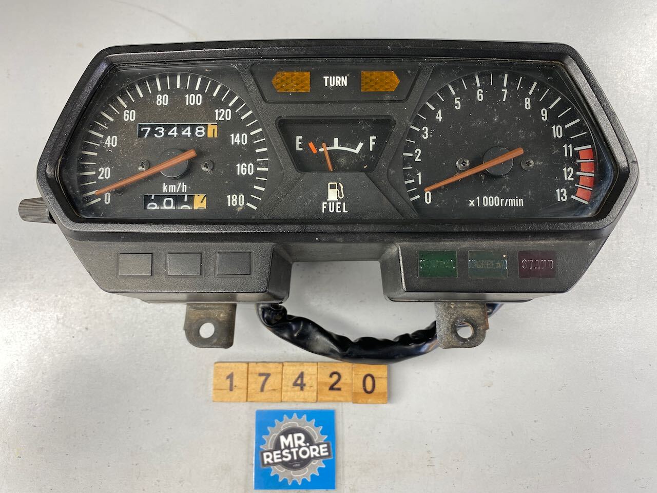 Kawasaki GPZ250 Dashboard Instruments Meters KHM Tested