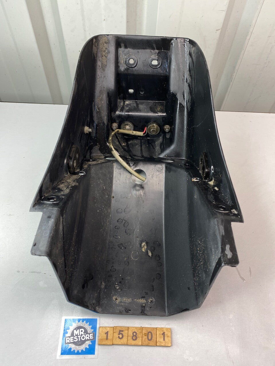 Kawasaki GPX250 Rear Under Fender Mudguard Reg Plate Holder & Light 35023-1227