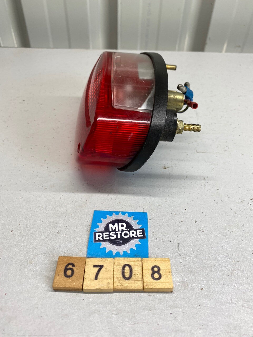 Kawasaki ZR 250 Balius ER500 ZL600 Complete Tail Light - 23025-1249