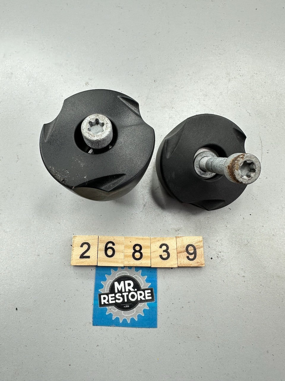 BMW K1200S '03-08' K1300R K1200R Pair of Impact Crash Protector Knobs