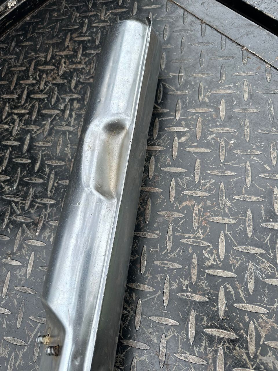 Suzuki GT250 L/H Exhaust Pipe Silencer Muffler & Baffle