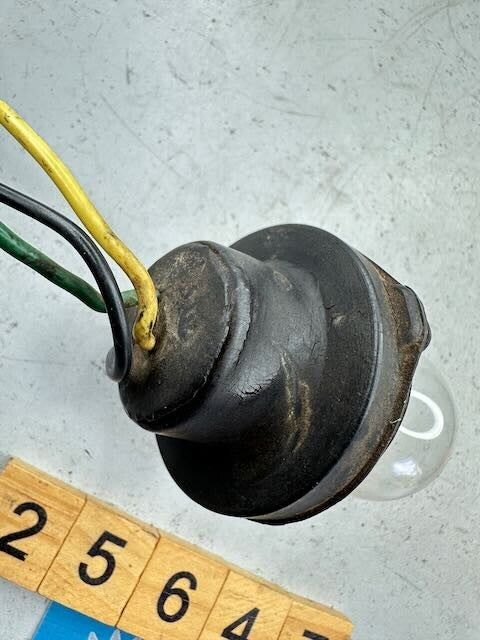 Yamaha TY250 A TY175 TT500 IT400 CT1 DT1 Headlight Wire Loom Socket & 6V Bulb