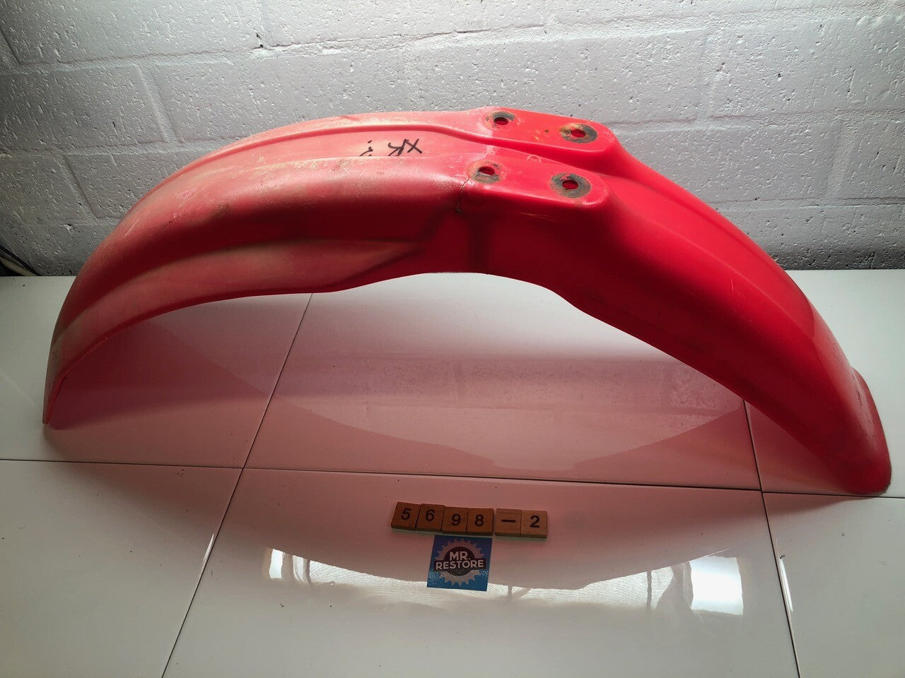 Honda CR 125 250 500 Front Fender Mudguard 1988-89 OEM 61100-KA3-7310