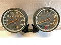 Kawasaki KE or Yamaha DT Dash Speedometer Tachometer & Bracket KMH - 25,000ks