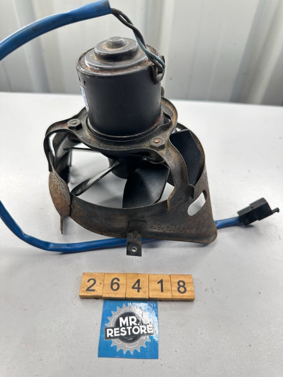 Honda VF1000 '84-85' Left Radiator Cooling Fan (Tested) 19035-MB6-003