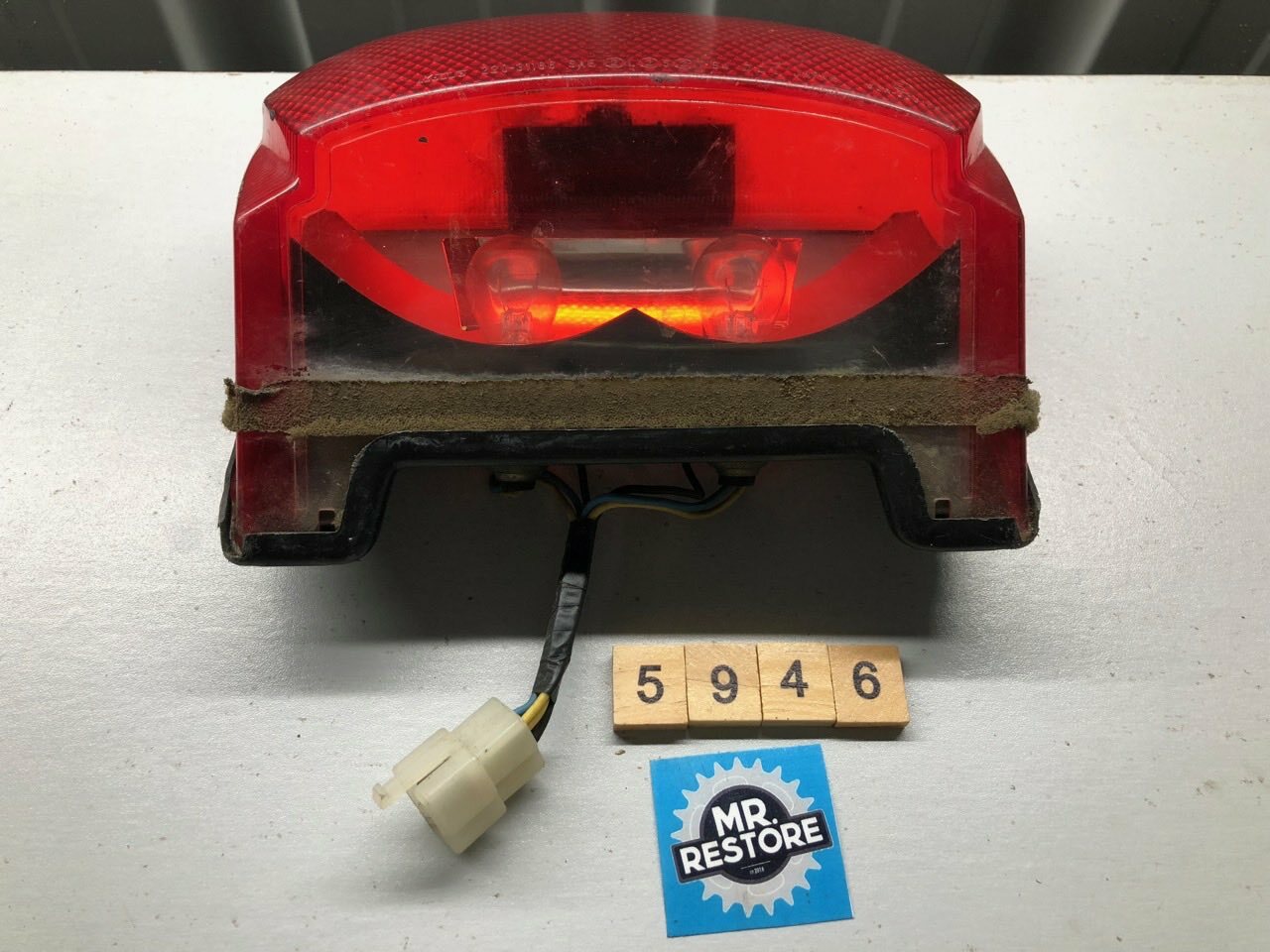 Yamaha YZF1000 Rear Tail Light & Loom with Original Koito Lens