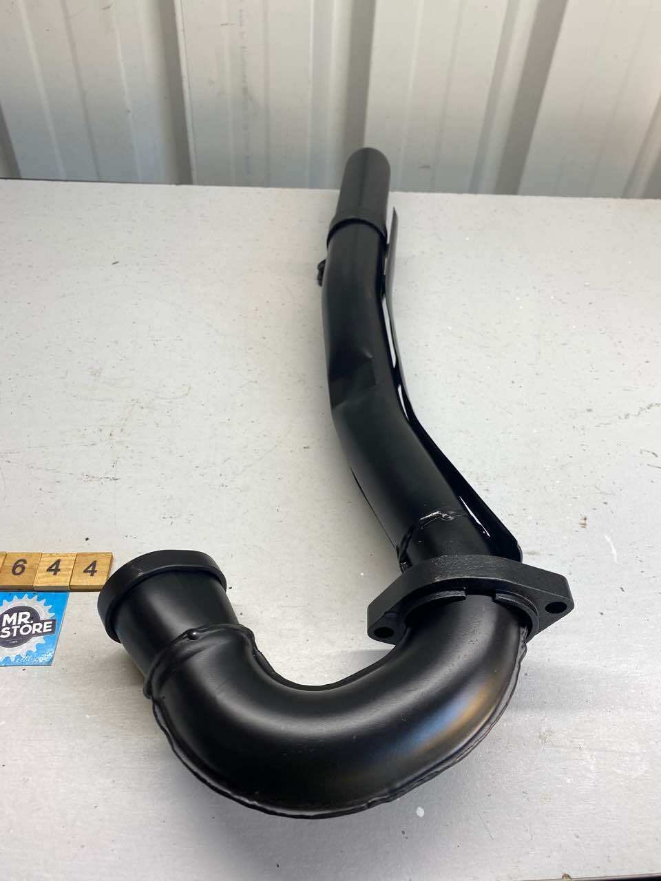 Kawasaki KL600R Exhaust Header & Guard - Painted Stainless Steel KHI E014 - OEM