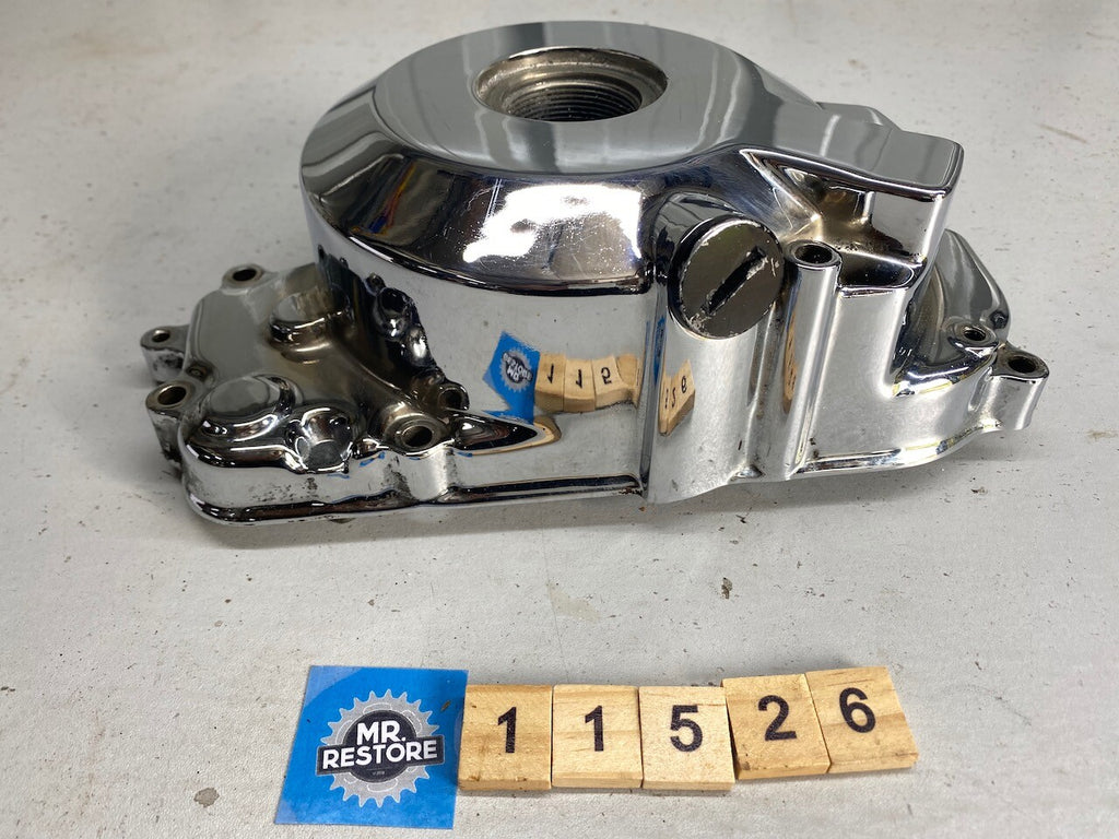 Kawasaki ZZR250 L/H Engine Side Cover - Chrome plated