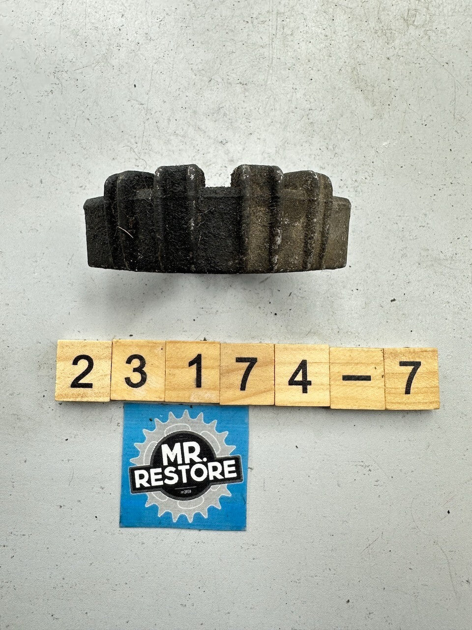 Yamaha XJ650 XJ550 XJ400 YX600 OEM Exhaust Ring Nut Flange 4H7-14612