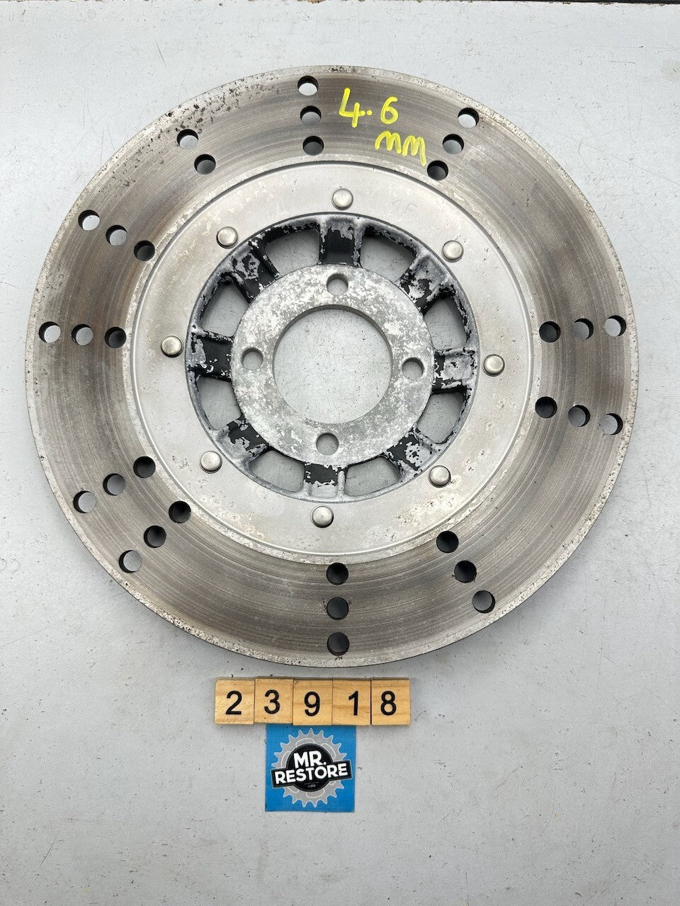 Kawasaki Z250 OEM Front Disc Rotor With 4.6mm Remaining