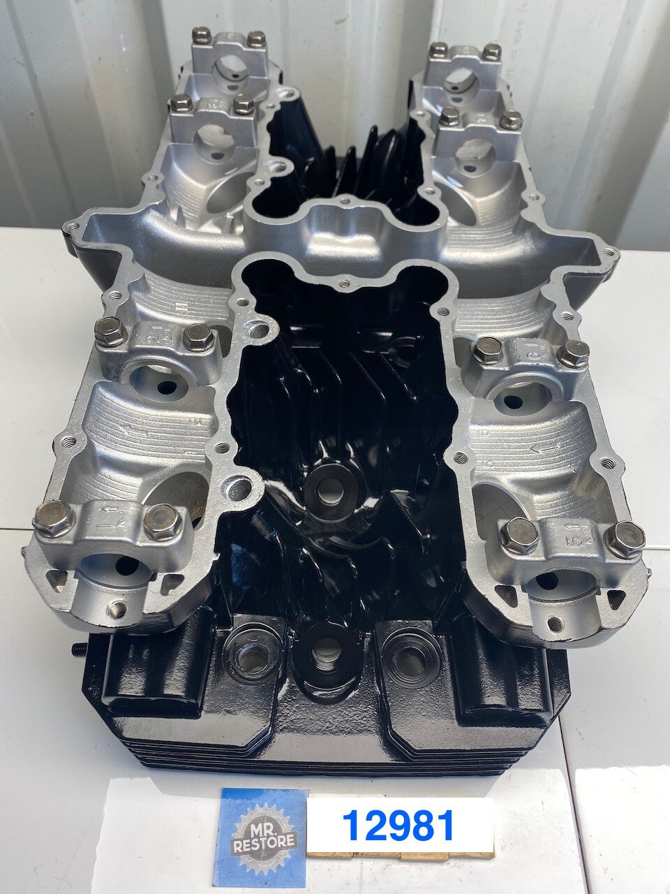 Kawasaki GT750 Cylinder Head - Vapour Blasted & Repainted