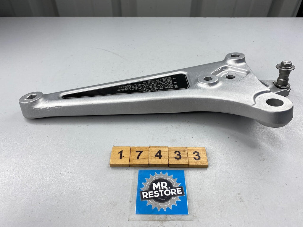 Honda CB250RS Left Hand Foot Rest Bracket - Vapour Blasted