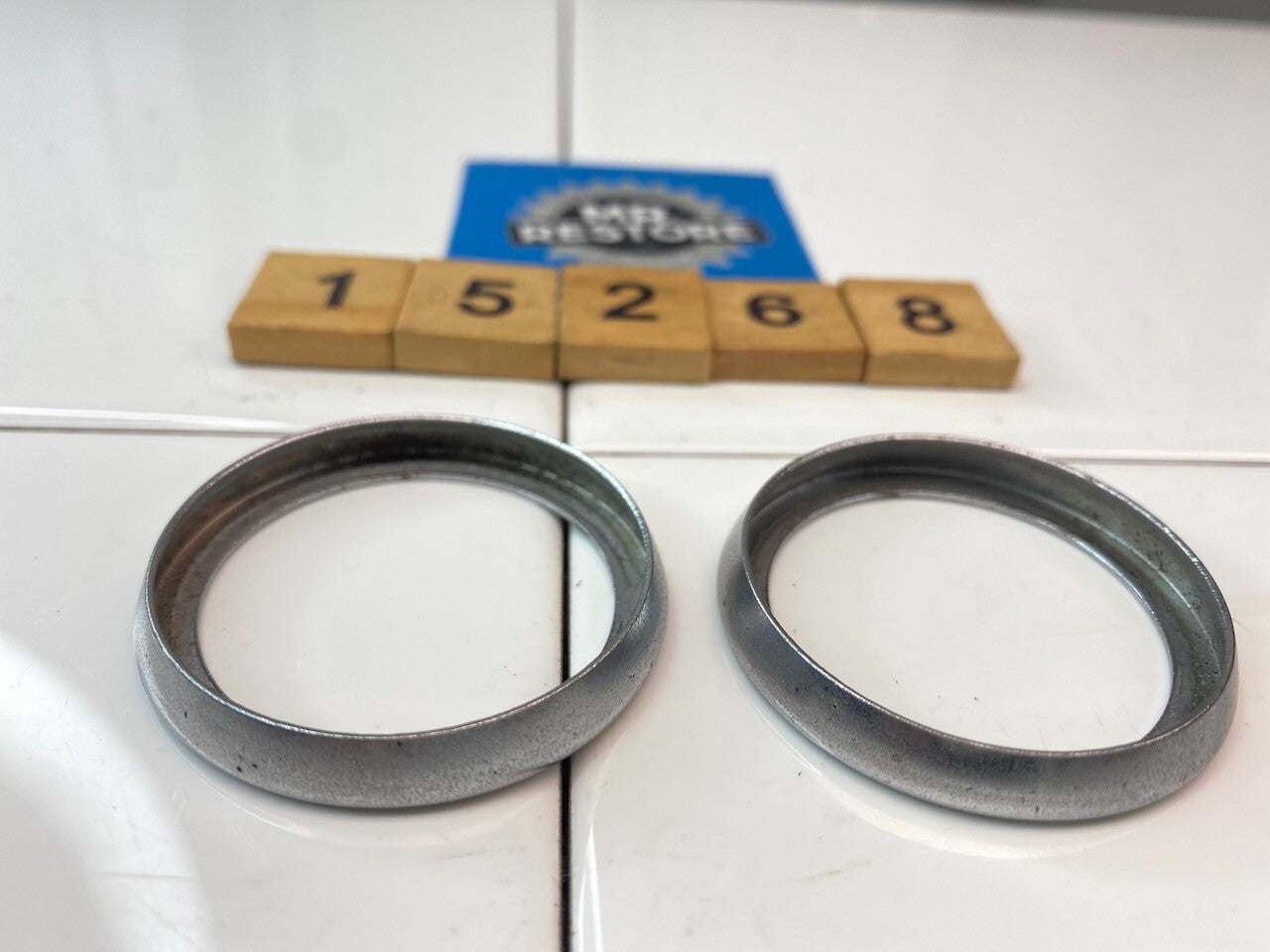 Yamaha RD400 RD250 TX500 XS500  Lower Fork Headlight Holder OEM - Pair 2R8-23115