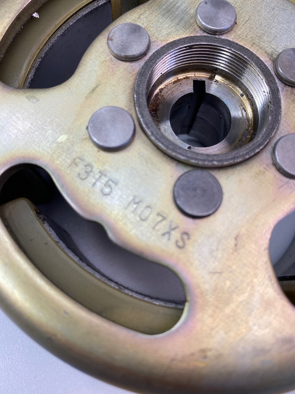 Yamaha V90 T OEM Generator Flywheel Rotor in VGC