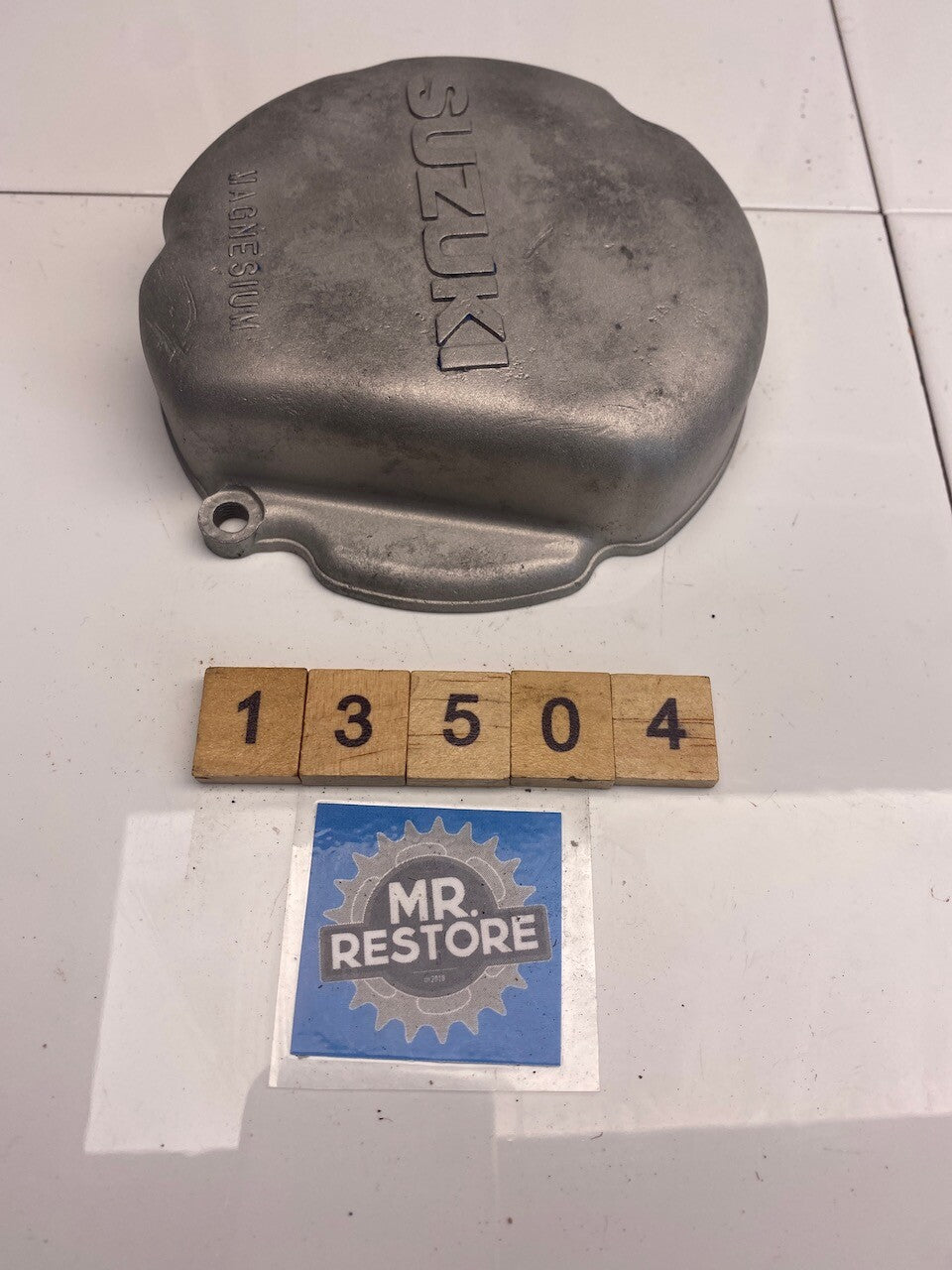 Suzuki RM250 Early 80's Magnesium Magneto Cover 11351-14301