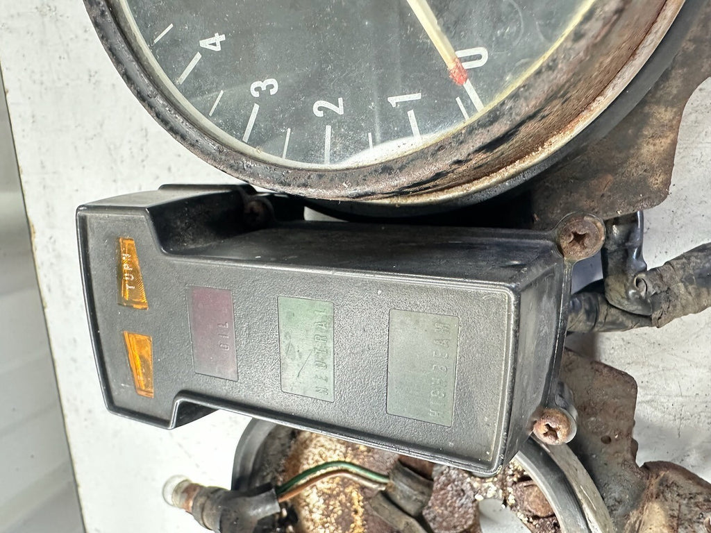 Honda CX500 C D Tachometer, Lights & Mount Bracket 37250-449-008