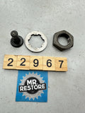 Yamaha XS400 '82-83' Clutch Push Rod 1, Thrust Plate 1 & Nut