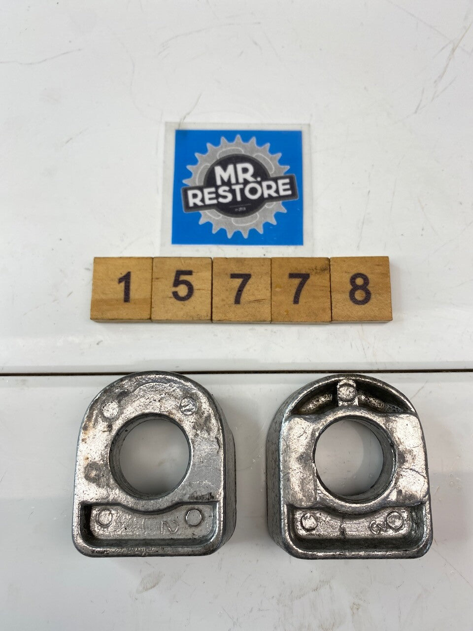 Aprilia RS250 OEM Pair of Chain Adjusters (late 90s early 2000s)