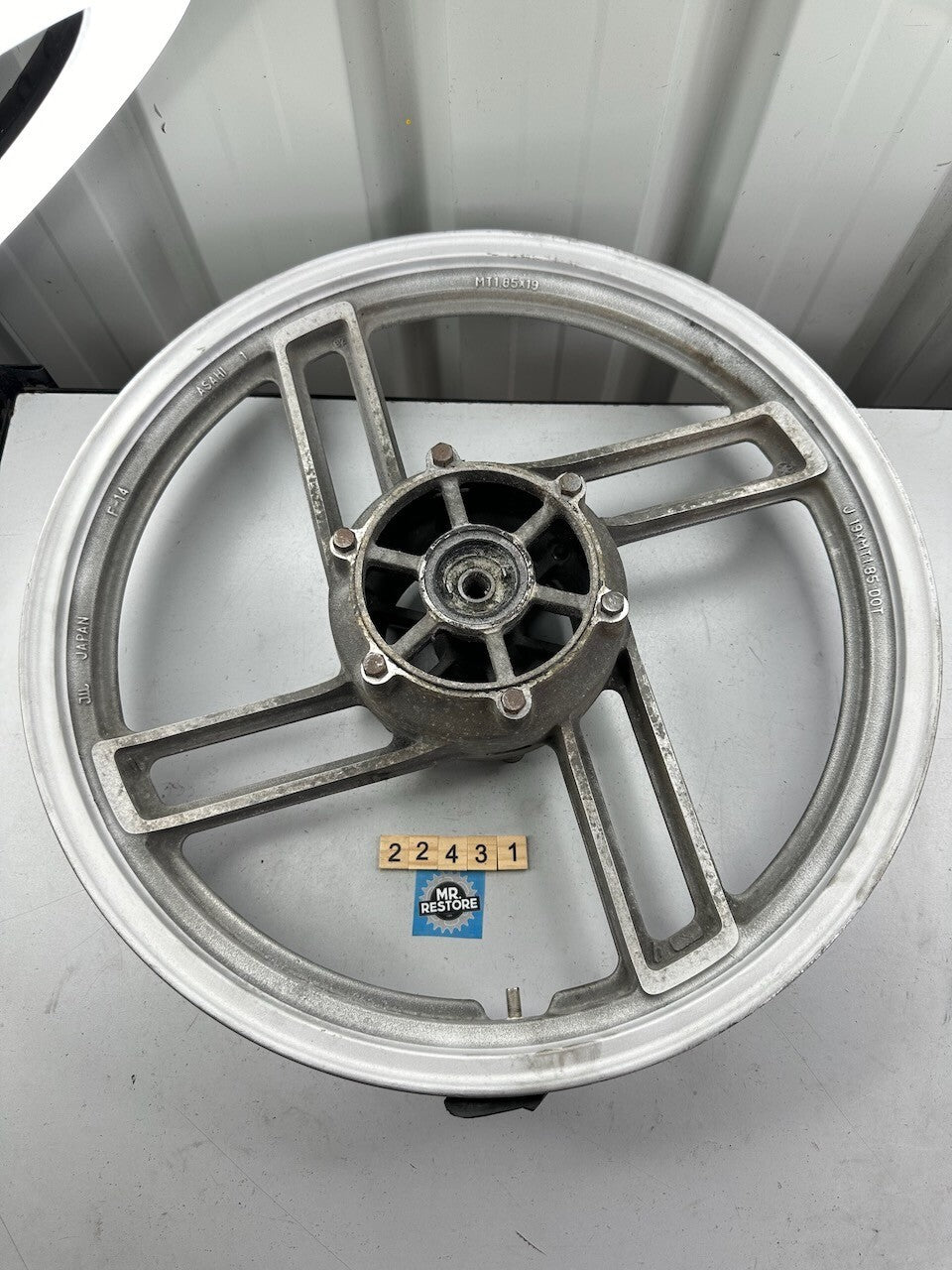 Yamaha XJ650L Turbo 19 x 1.85 Front Wheel