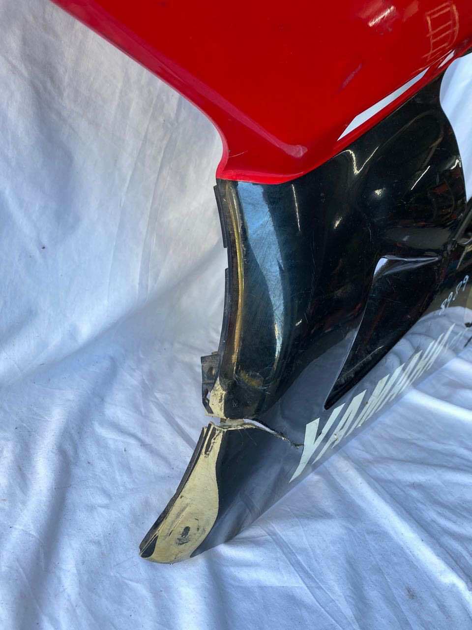 Yamaha YZF600 Thundercat L/H Side Panel 4TV-2835U Red Black