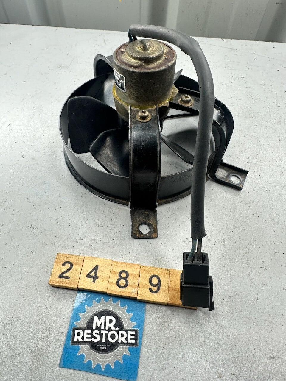 Honda CH250 Spacy Elite Radiator Fan (tested) 19015-KM1-831  19009-KM3-003