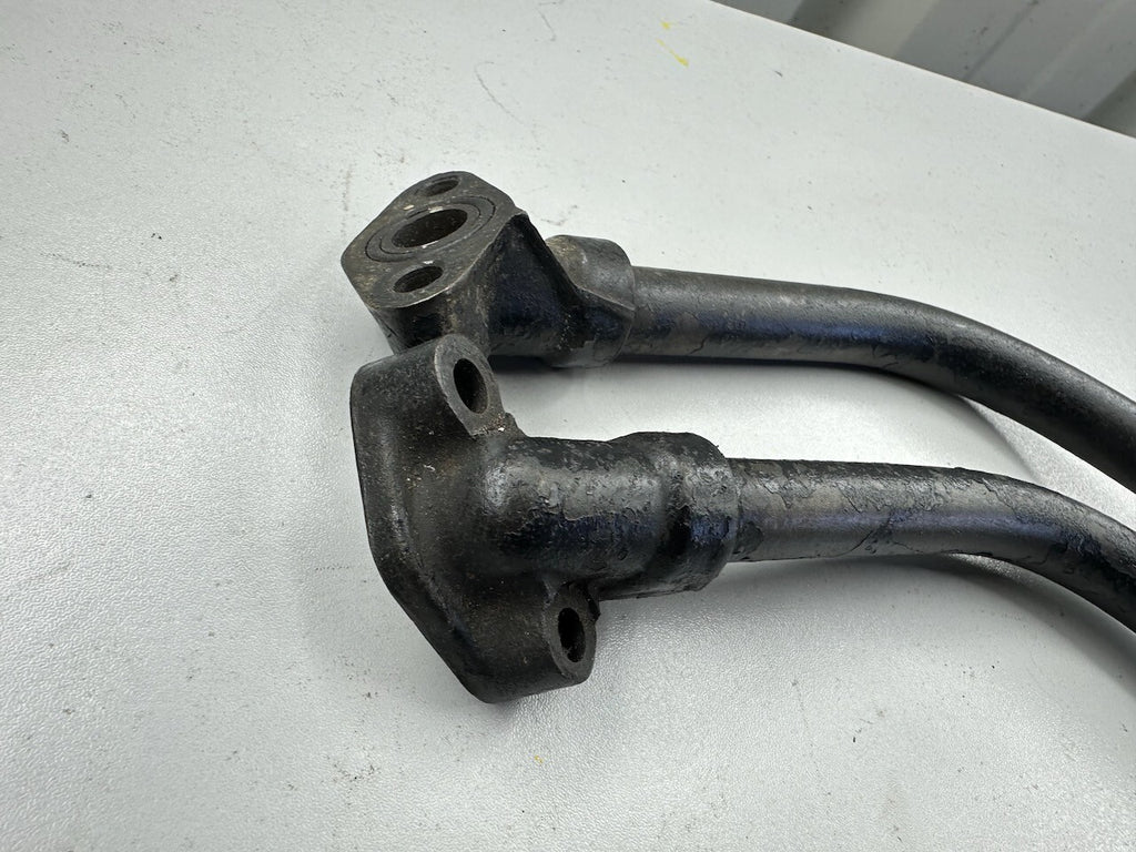 Yamaha XS850 '80-81' Pair of Oil Cooler Hose Line Pipes (Pair)