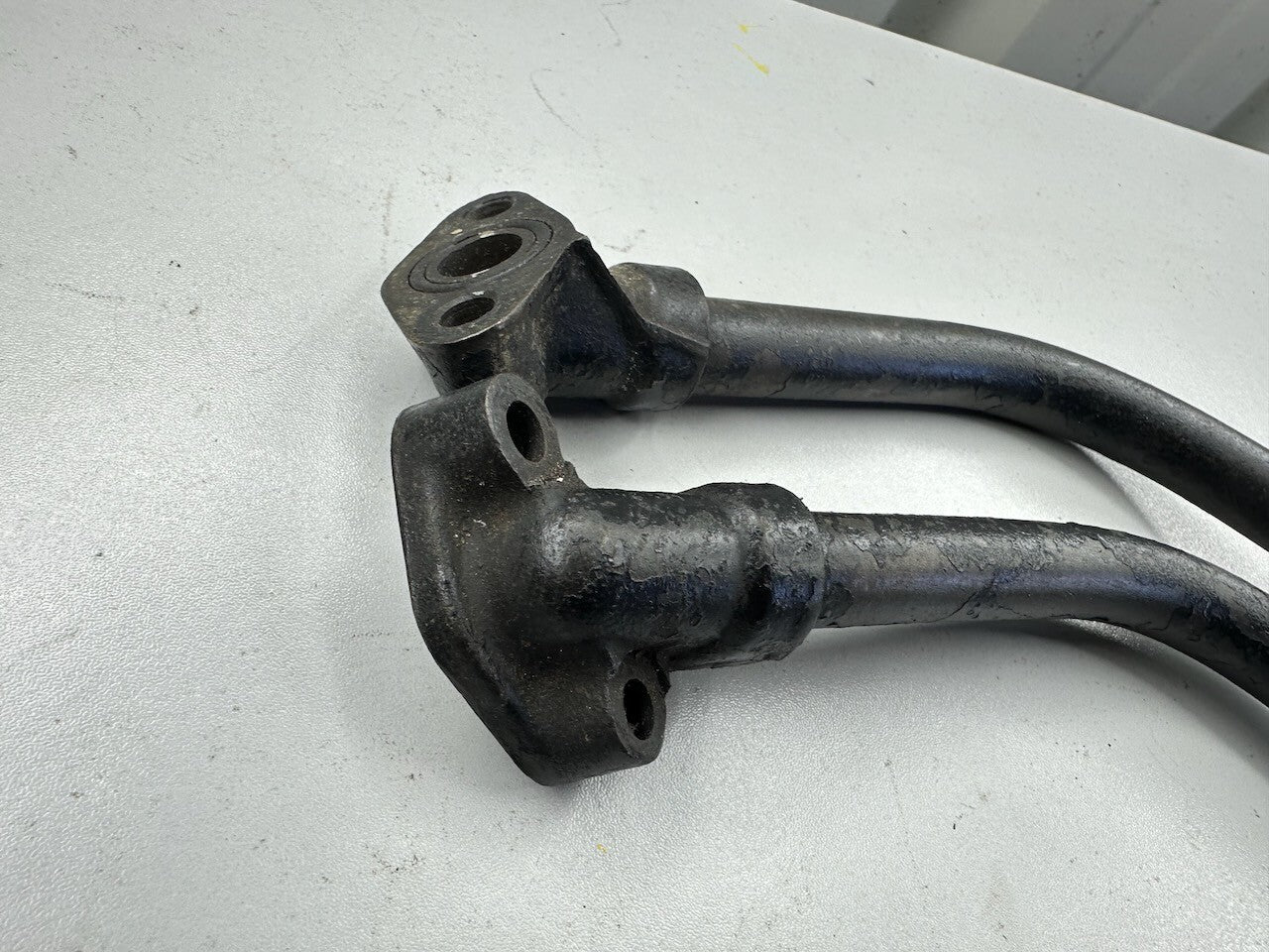 Yamaha XS850 '80-81' Pair of Oil Cooler Hose Line Pipes (Pair)