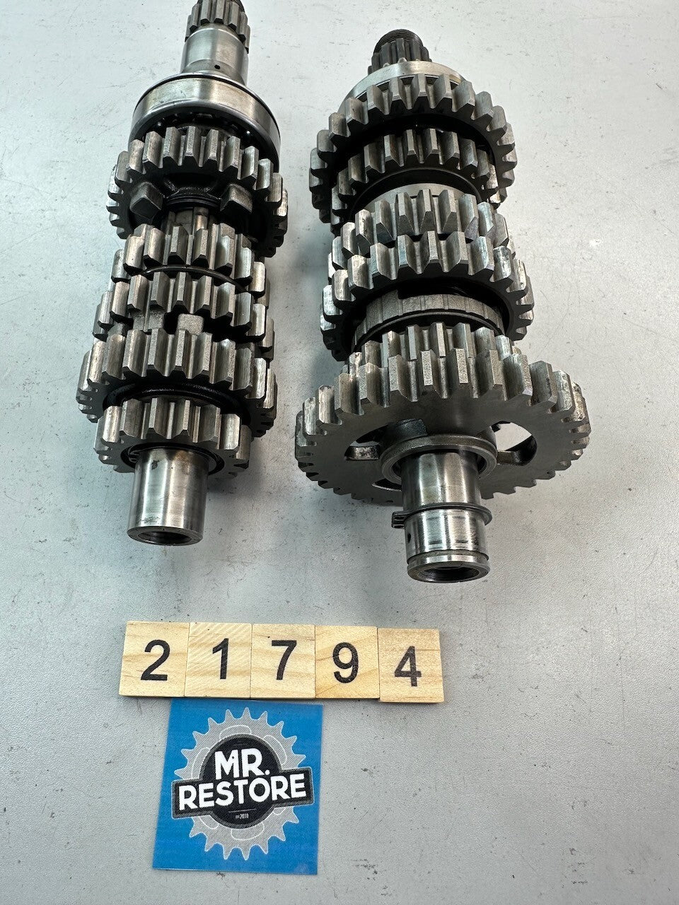 Yamaha TZR250 1KT 2MA Transmission 1KT-17421  1KT-17411